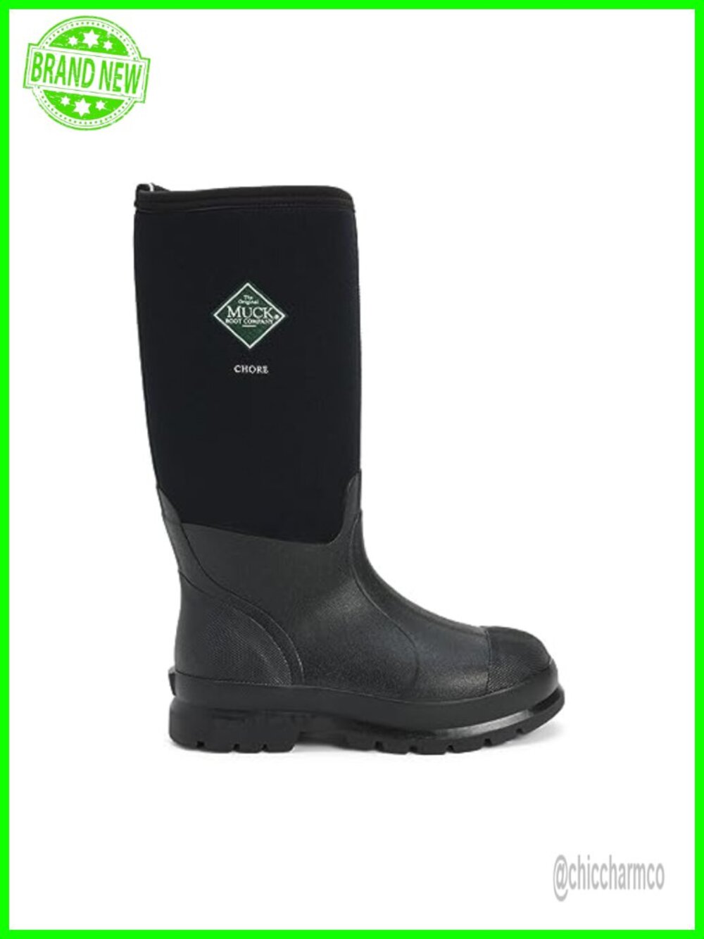 Muck Chore Mid Waterproof Work Boot Neoprene Rubber Steel Shank